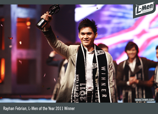Reyhan Febrian, L-Men of the Year 2011 Winner