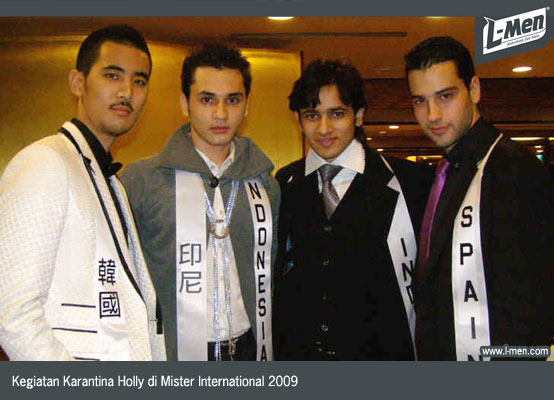 Kegiatan Karantina Holly di Mister International 2009 Kegiatan Karantina Holly di Mister International 2009