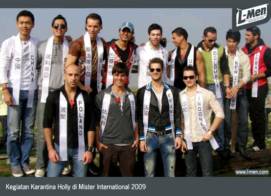 Kegiatan Karantina Holly di Mister International 2009 Kegiatan Karantina Holly di Mister International 2009