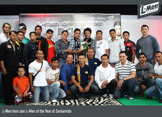 L-Men fans dan L-Men of the Year di Samarinda