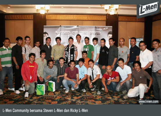 L-Men Community bersama Steven L-Men dan Ricky L-Men L-Men Community bersama Steven L-Men dan Ricky L-Men