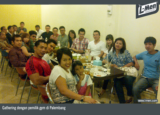 Gathering dengan pemilik gym di Palembang