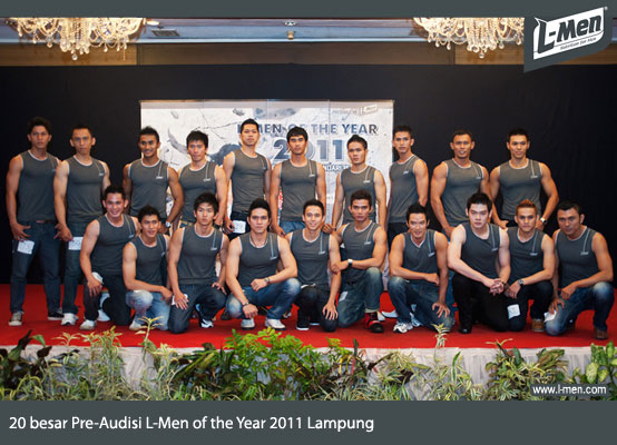 20 besar Pre-Audisi L-Men of the Year 2011 Lampung