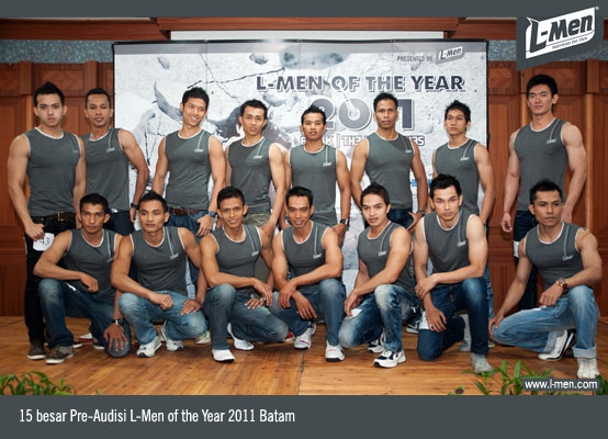 15 besar Pre-Audisi L-Men of the Year 2011 Batam