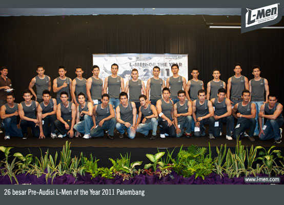 26 besar Pre-Audisi L-Men of the Year 2011 Palembang