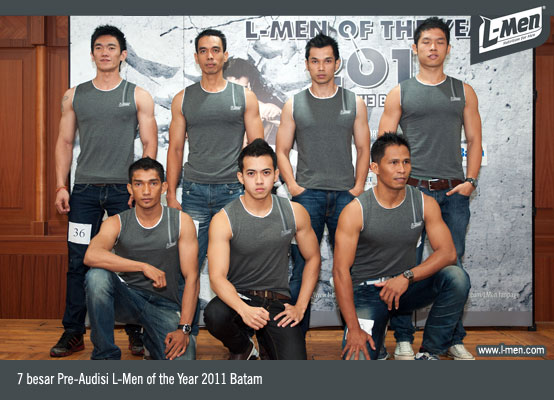 7 besar Pre-Audisi L-Men of the Year 2011 Batam