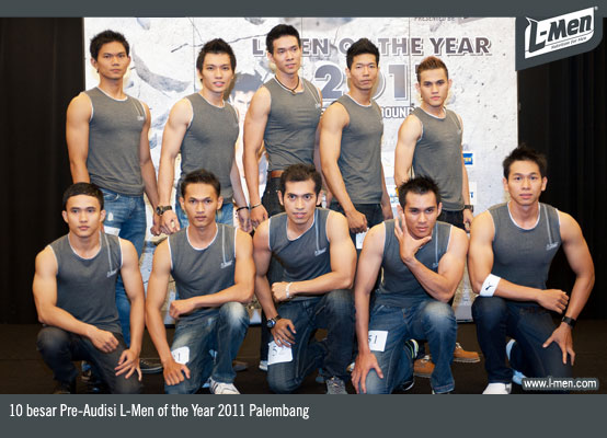 10 besar Pre-Audisi L-Men of the Year 2011 Palembang