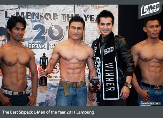 The Best Sixpack L-Men of the Year 2011 Lampung