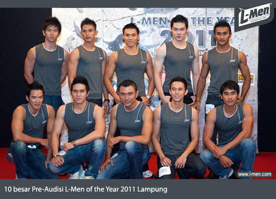 10 besar Pre-Audisi L-Men of the Year 2011 Lampung