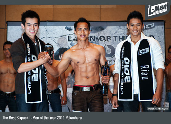 The Best Sixpack L-Men of the Year 2011 Pekanbaru