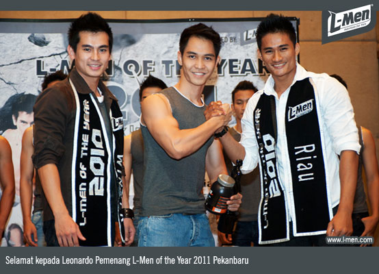 Selamat kepada Leonardo Pemenang L-Men of the Year 2011 Pekanbaru