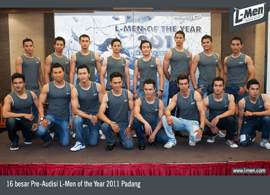 16 besar Pre-Audisi L-Men of the Year 2011 Padang