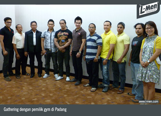 Gathering dengan pemilik gym di Padang