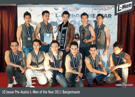 10 Besar Pre-Audisi L-Men of the Year 2011 Banjarmasin 