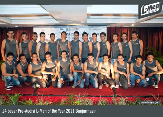 24 Besar Pre-Audisi L-Men of the Year 2011 Banjarmasin 