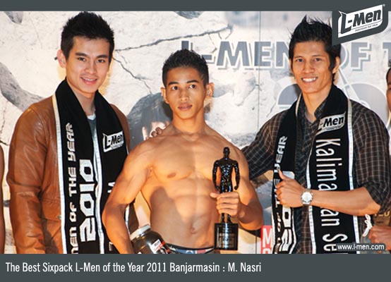 The Best Sixpack L-Men of the Year 2011 Banjarmasin: M. Nasri 
