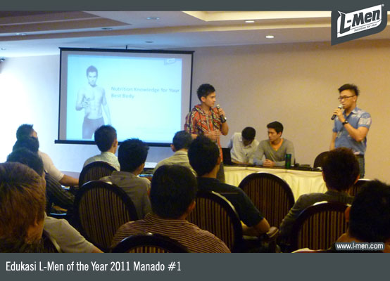 Edukasi L-Men of the Year 2011 Manado #1