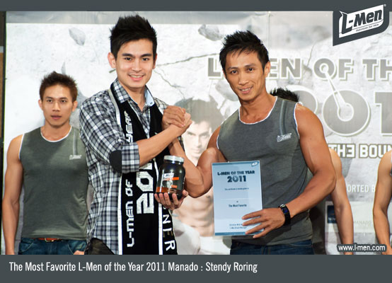 The Most Favorite L-Men of the Year 2011 Manado : Stendy Roring