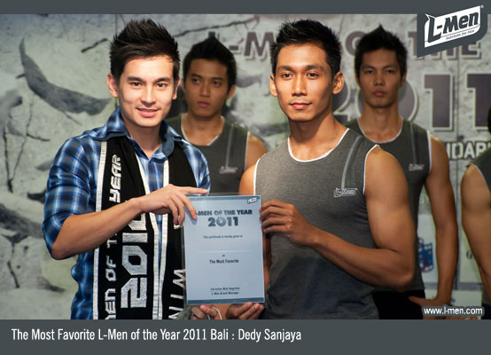 The Most Favorite L-Men of the Year 2011 Bali : Dedy Sanjaya