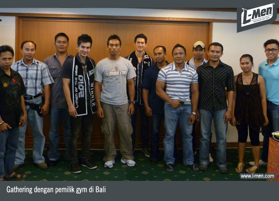 Gathering dengan pemilik gym di Bali 