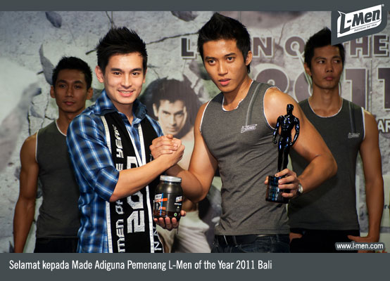 Selamat kepada Made Adiguna Pemenang L-Men of the Year 2011 Bali