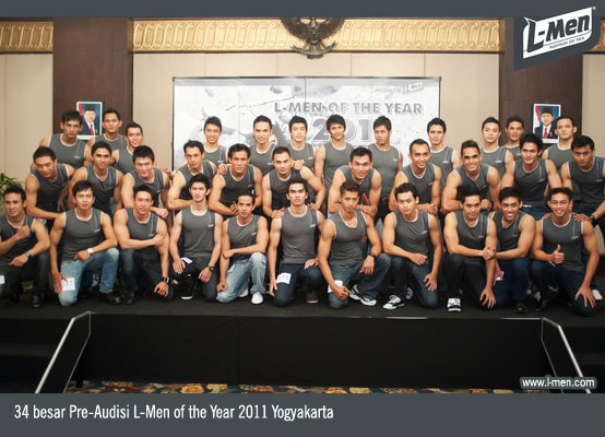 34 besar Pre-Audisi L-Men of the Year 2011 Yogyakarta 34 besar Pre-Audisi L-Men of the Year 2011 Yogyakarta