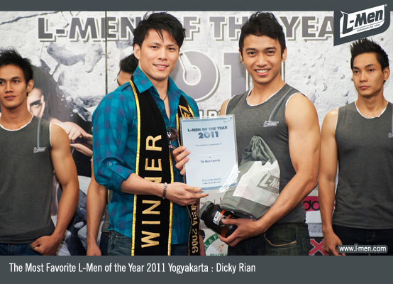 The Most Favorite L-Men of the Year 2011 Yogyakarta : Dicky Rian The Most Favorite L-Men of the Year 2011 Yogyakarta : Dicky Rian