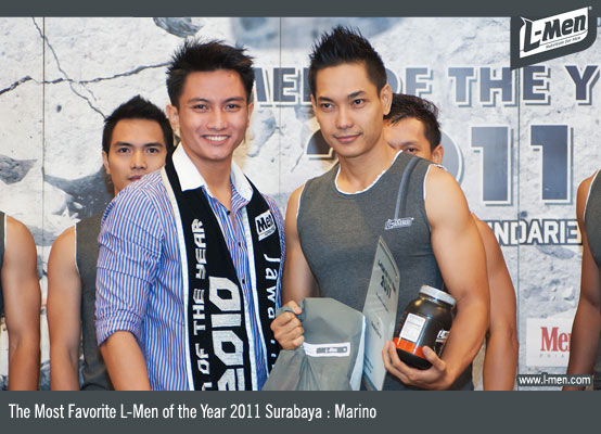 The Most Favorite L-Men of the Year 2011 Surabaya: Marino