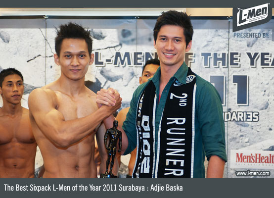 The Best Sixpack L-Men of the Year 2011 Surabaya: Adjie Baska