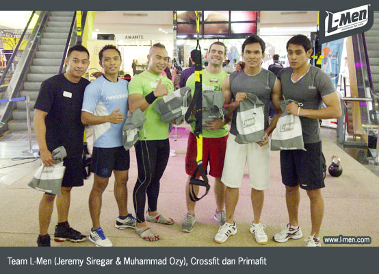 Team L-Men (Jeremy Siregar & Muhammad Ozy), Crossfit dan Primafit Team L-Men (Jeremy Siregar & Muhammad Ozy), Crossfit dan Primafit
