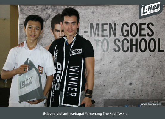 @devin_yiulianto sebagai Pemenang The Best Tweet