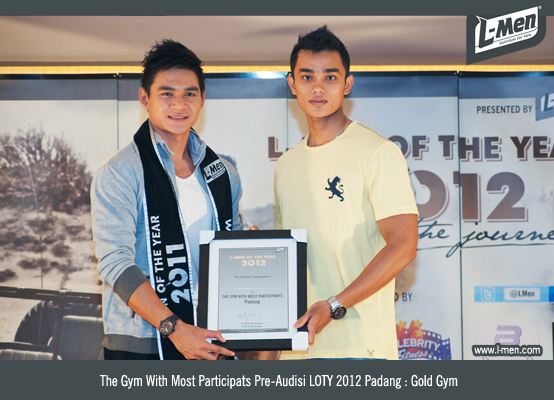 The Gym With Most Participats Pre-Audisi LOTY 2012 Padang: Gold Gym