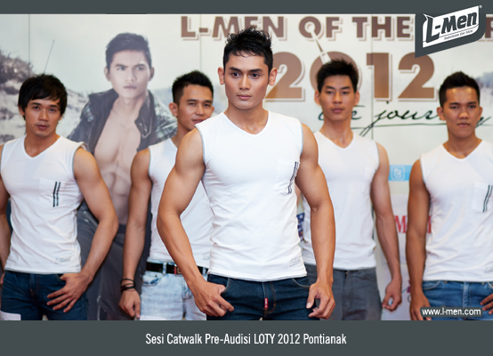 Sesi Catwalk Pre-Audisi LOTY 2012 Pontianak