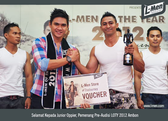 Selamat Kepada Junior Oppier, Pemenang Pre-Audisi LOTY 2012 Ambon Selamat Kepada Junior Oppier, Pemenang Pre-Audisi LOTY 2012 Ambon