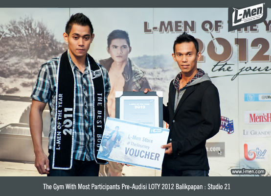 The Gym With Most Participants Pre-Audisi LOTY 2012 Balikpapan: Studio 21