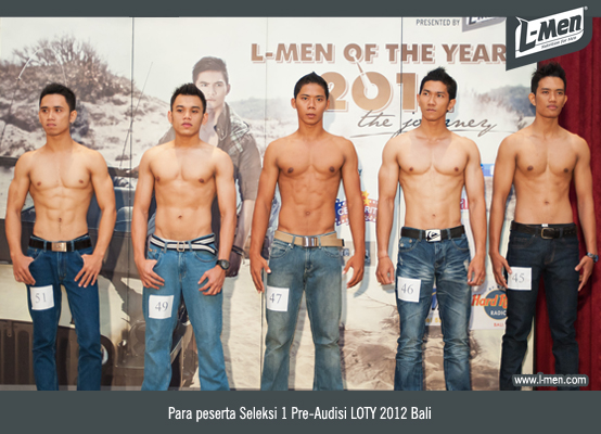 Para peserta Seleksi 1 Pre-Audisi LOTY 2012 Bali
