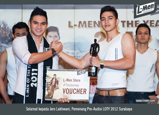 Selamat Kepada Jero Lakhwani, Pemenang Pre-Audisi LOTY 2012 Surabaya