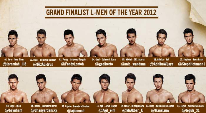 Grand Finalist L-Men Of The Year 2012
