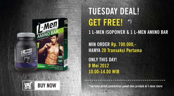 Tuesday Deal GET FREE Tuesday Deal GET FREE