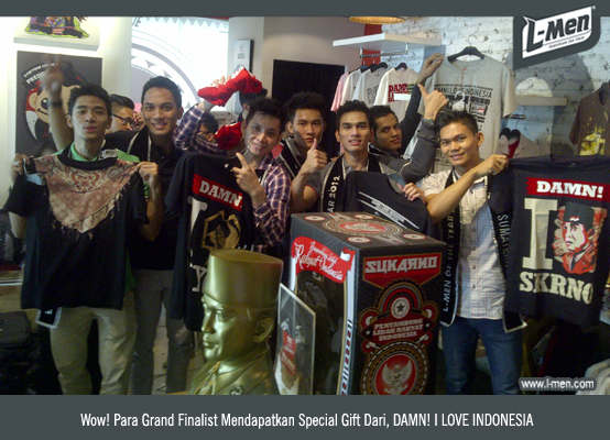 Wow! Para Grand Finalist Mendapatkan Special Gift Dari, DAMN! I LOVE INDONESIA Wow! Para Grand Finalist Mendapatkan Special Gift Dari, DAMN! I LOVE INDONESIA