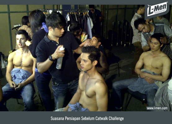 Suasana Persiapan Sebelum Catwalk Challenge