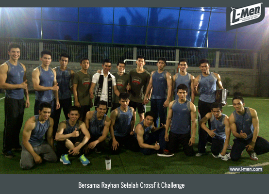 Bersama Rayhan Setelah CrossFit Challenge