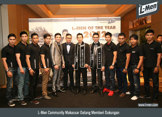 L-Men Community Makassar Datang Memberi Dukungan