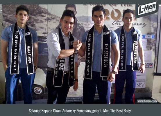 Selamat Kepada Dhani Ardansky Pemenang gelar L-Men The Best Body