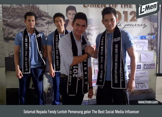 Selamat Kepada Fendy Lontoh Pemenang gelar The Best Social Media Influencer