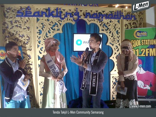 Tenda Takjil L-Men Community Semarang