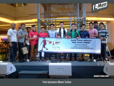 Foto bersama Albern Sultan