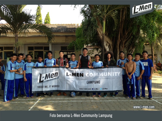 Foto bersama L-Men Community Lampung