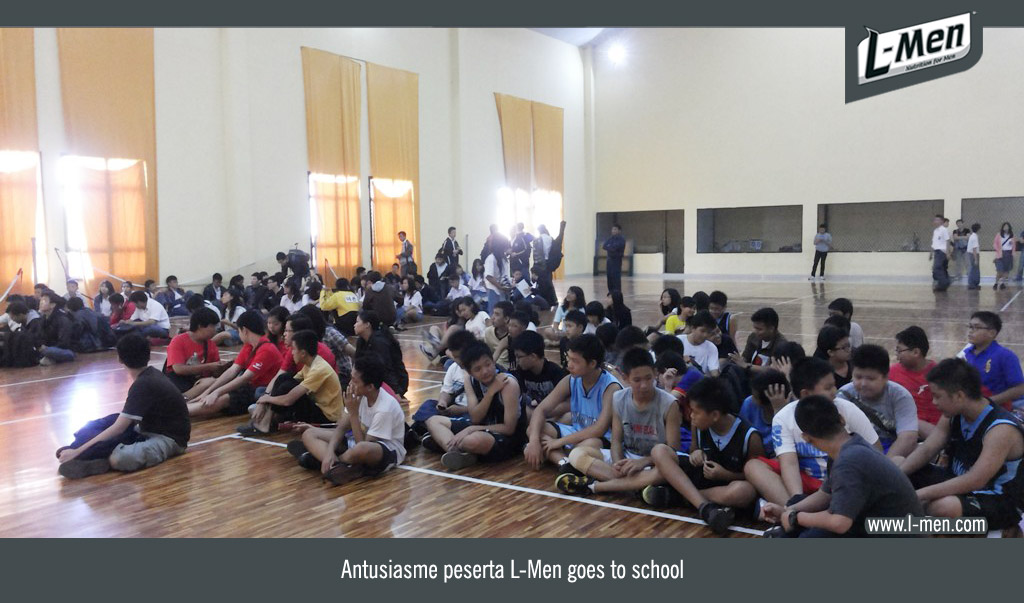 Antusiasme peserta L-Men goes to school