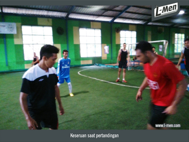 Keseruan saat pertandingan